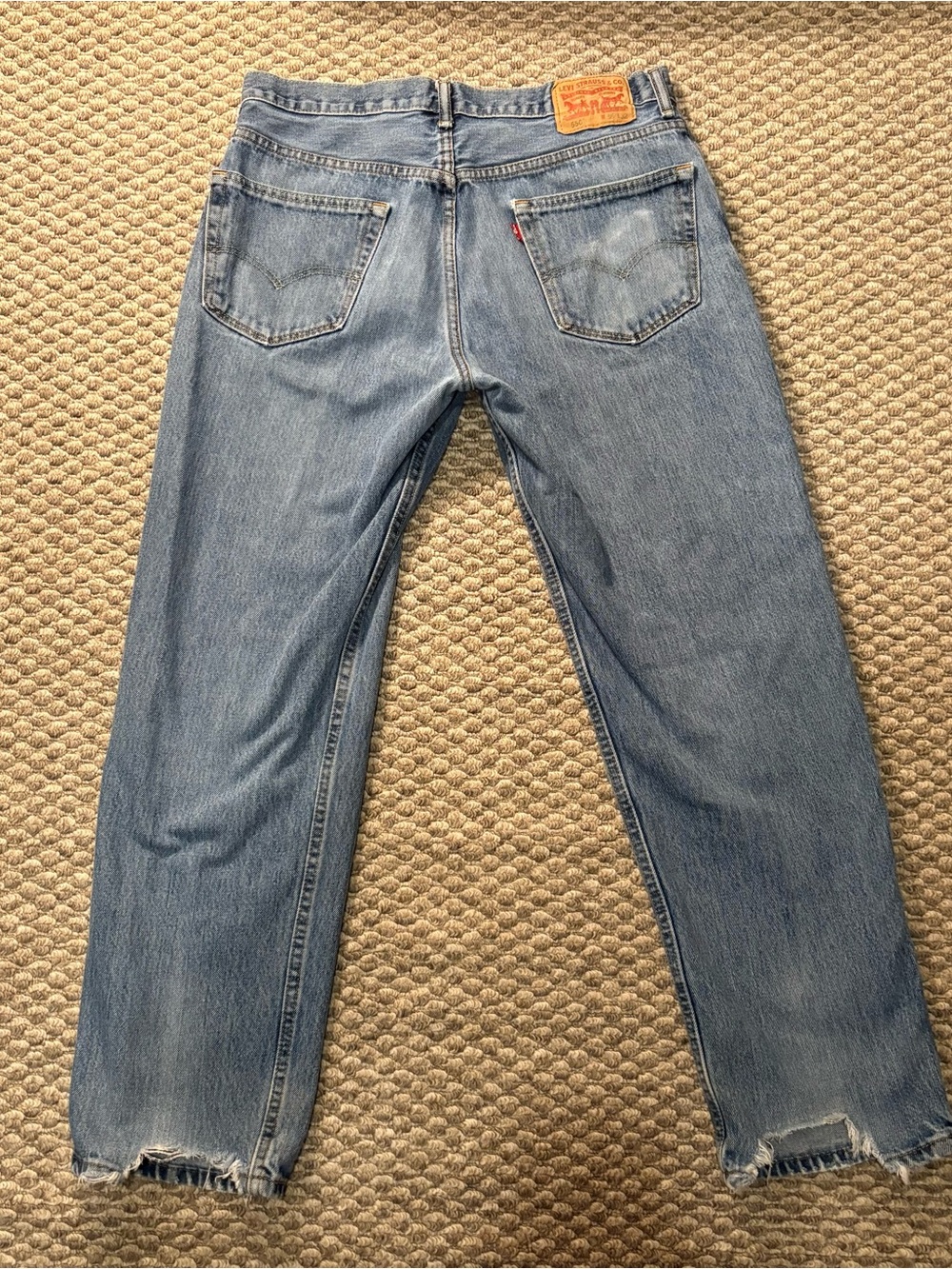 Levi's 550 Relaxed Fit Jeans Men’s 36x32 Blue Denim Workwear